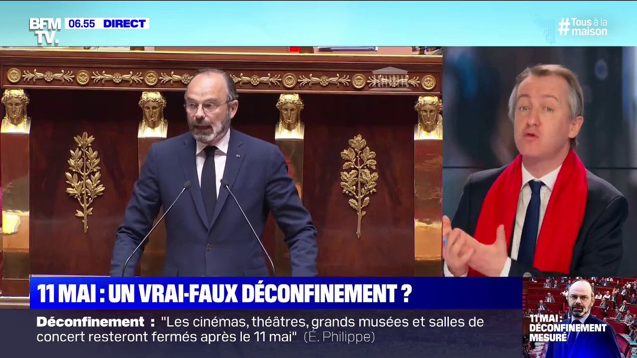 ÉDITO - Le plan présenté par Édouard Philippe "était un vrai-faux déconfinement"