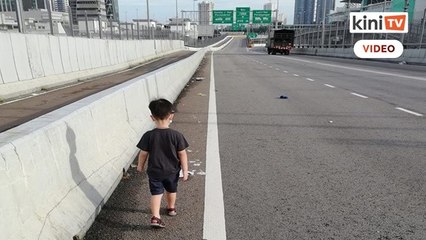 Gara-gara PKP, mereka terpaksa pulang berjalan kaki