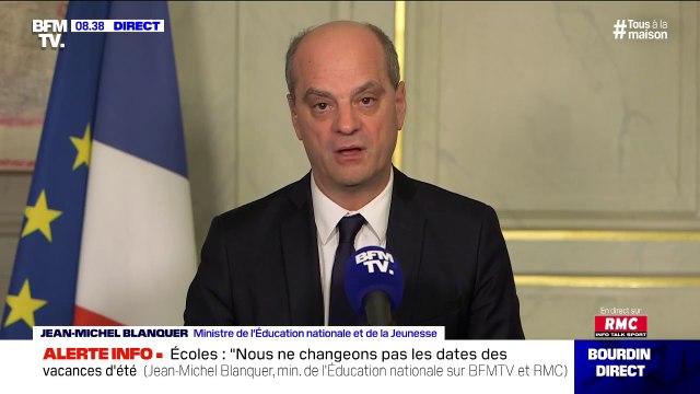 Reprise de l'école: selon Jean-Michel Blanquer, notre considération est sociale: faire en sorte que personne ne décroche