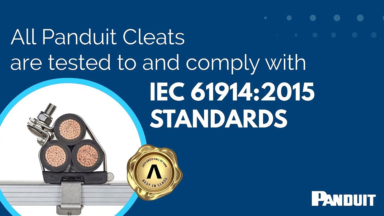 Panduit Web-Based Cable Cleat kAlculator
