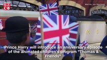 Prens Harry, Thomas & Friends serisinin 75. yılına özel video çekti