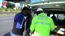 Maltepe’de fazla yolcu alan minibüs şoförüne ceza yağdı