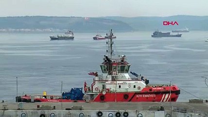 Makine arızası yapan akaryakıt tankeri kurtarıldı