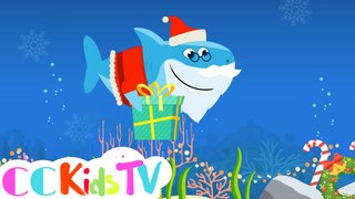 Christmas Sharks | Christmas Sharks Song | Santa Shark Do Do Do |  Grinch Shark | Song by CC Kids TV