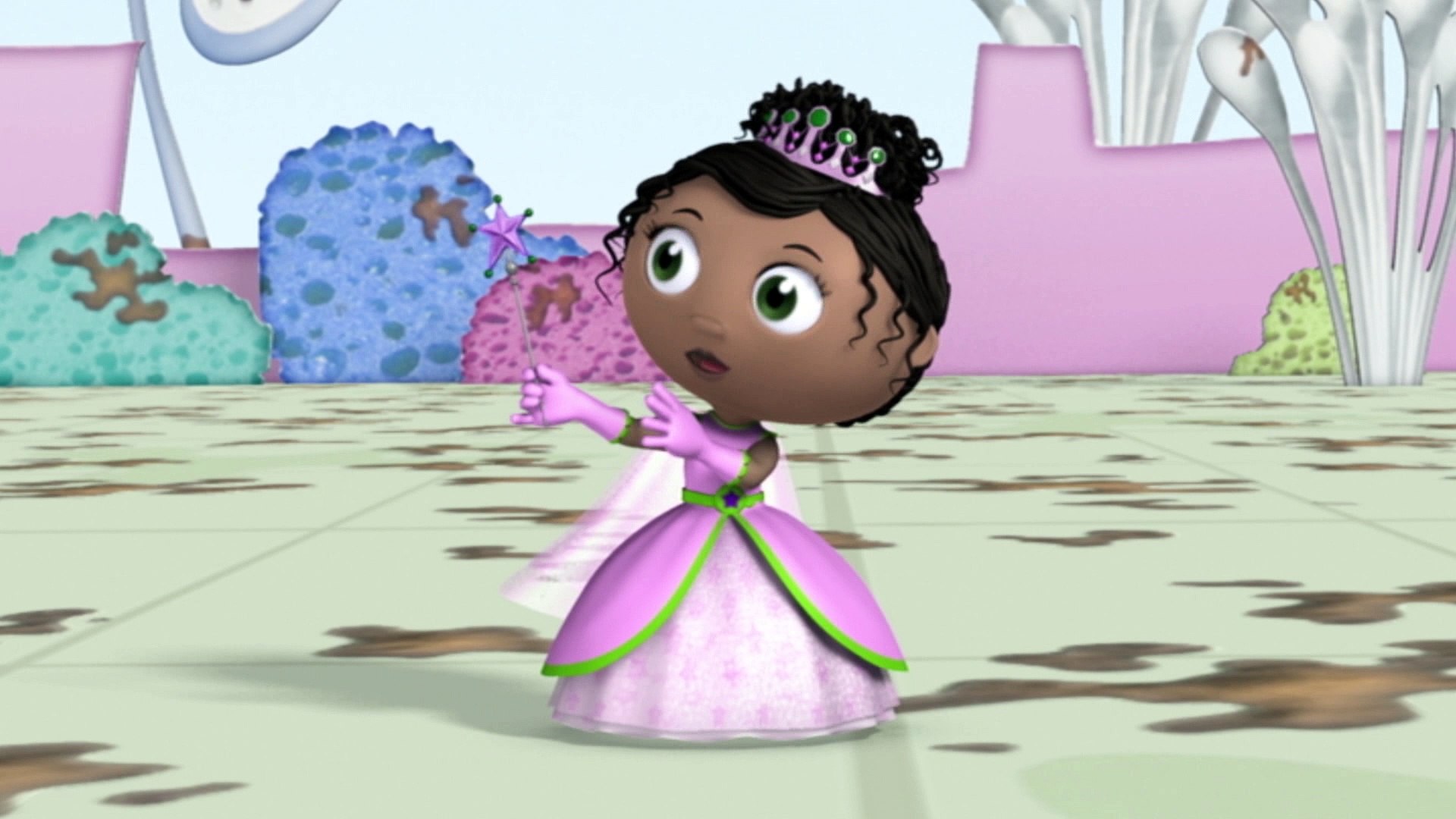 super why princess pea