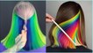 Rainbow Hair Colours Transformations - Amazing Hairstyles Transformations - BeautyPlus