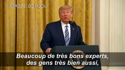 Coronavirus: "les experts se sont trompés" (Trump)