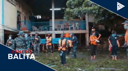 Tropa ng gobyerno, nagbigay ng pagkain at tubig sa mga residente ng Lanao del Norte