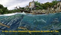 Así era el spinosaurus, el dinosaurio carnívoro más grande del mundo