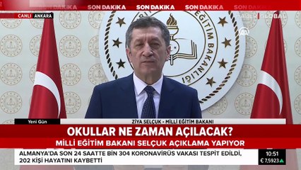 Bakan Selçuk: Uzaktan eğitim 31 Mayıs'a kadar uzatıldı