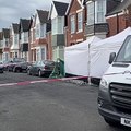 Police cordon off Sunderland street after the discovery of a body inside a vehicle