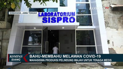 Universitas Dian Niswantoro Produksi Face Shield untuk Bantu Tim Medis Lawan Corona
