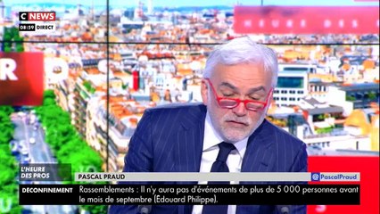 Déconfinement : Pascal Praud se paye E. Philippe qui "traite les Français comme des enfants"