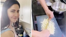 Katrina Kaif Enjoys Cooking & Showoff her Chopping skills to the fans | Celebs in Quarentine |#C0VîD