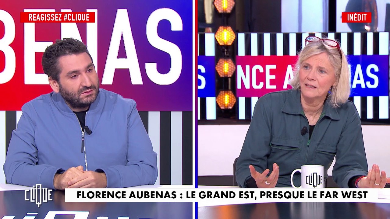 Florence Aubenas : le grand Est, presque le Far West  - Clique - CANAL+