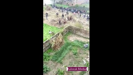 When a Leopard enters into village in India