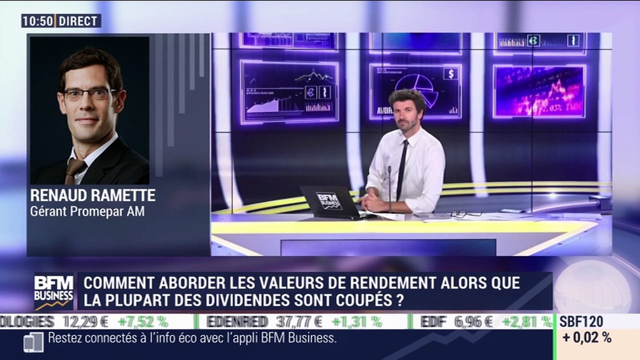 Renaud Ramette (Promepar AM) : Comment aborder les valeurs de rendement alors que la plupart des dividendes sont coupés ? - 29/04