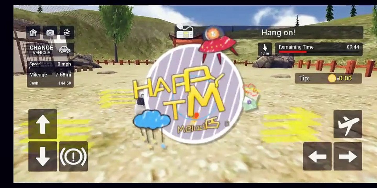 Car driving of flying Car Transport Simulator, Amazing Car drive#2