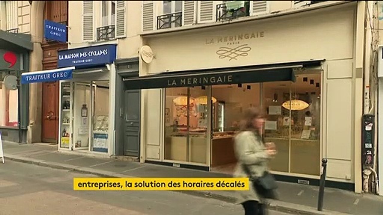 Coronavirus : le télétravail et les horaires décalés demandés aux entreprises