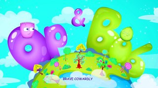 Op and Bob | Brave and Cowardly | Animated Cartoon for Kids