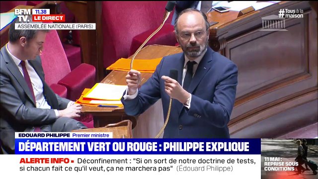 Édouard Philippe sur la carte de déconfinement: Trois grand indicateurs nous permettent de savoir si le virus circule beaucoup ou peu