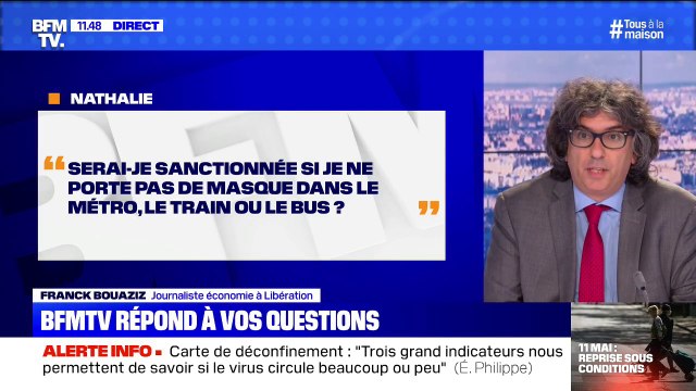 Sera-t-on sanctionné si l'on ne porte pas de masque dans les transports? BFMTV répond aux questions