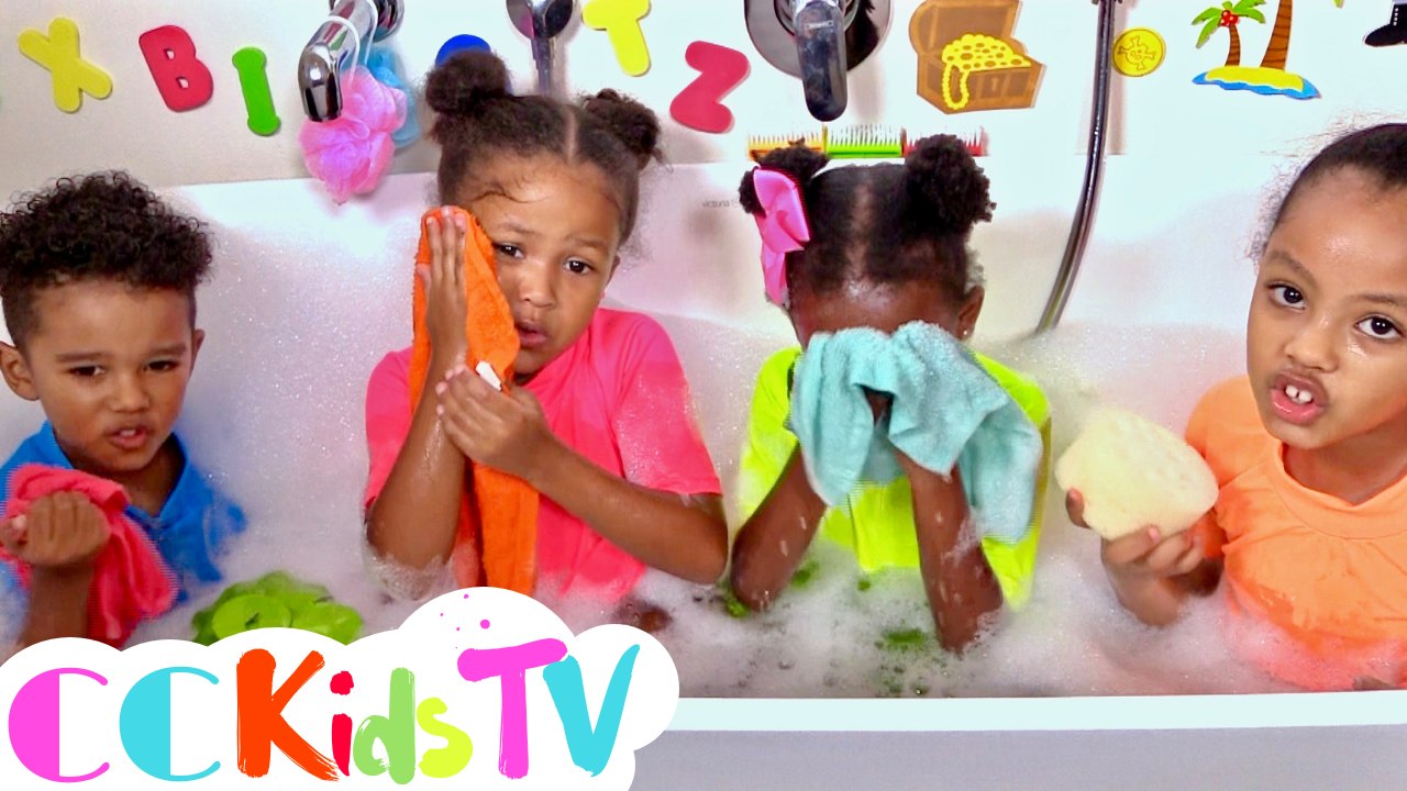 Wash My Face Do Do Do | Bath Song | Baby Shark Bath Time | Wash My Hair Do Do Do | CC Kids TV
