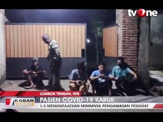 Pasien Positif Corona Kabur dari Ruang Isolasi, Terekam CCTV
