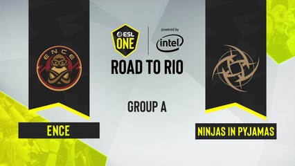 CSGO - Ninjas in Pyjamas vs. ENCE [Overpass] Map 2 - ESL One Road to Rio - Group A - EU