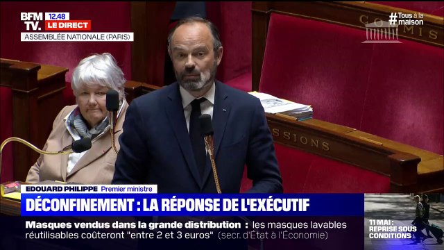Édouard Philippe: Notre objectif est que les conseils municipaux élus dans leur totalité au premier tour puissent être installés le plus rapidement possible