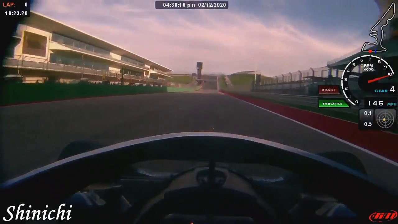 Vuelta onboard de Takuma Sato al Circuito de las Américas