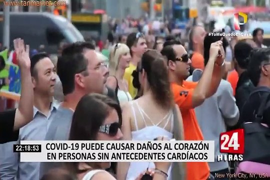 Coronavirus podría causar daños al corazón de personas sin antecedentes cardíacos