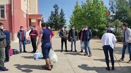 İstanbul’dan gelen işçilerin karantina süresi sona erdi