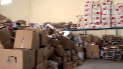 Şanlıurfa'dan İdlib'e 3 tır yardım