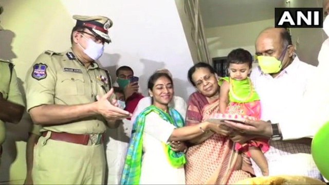 Baby gets Surprise Birthday Cake from Hyderabad Police ahead of Parents’ Request From US