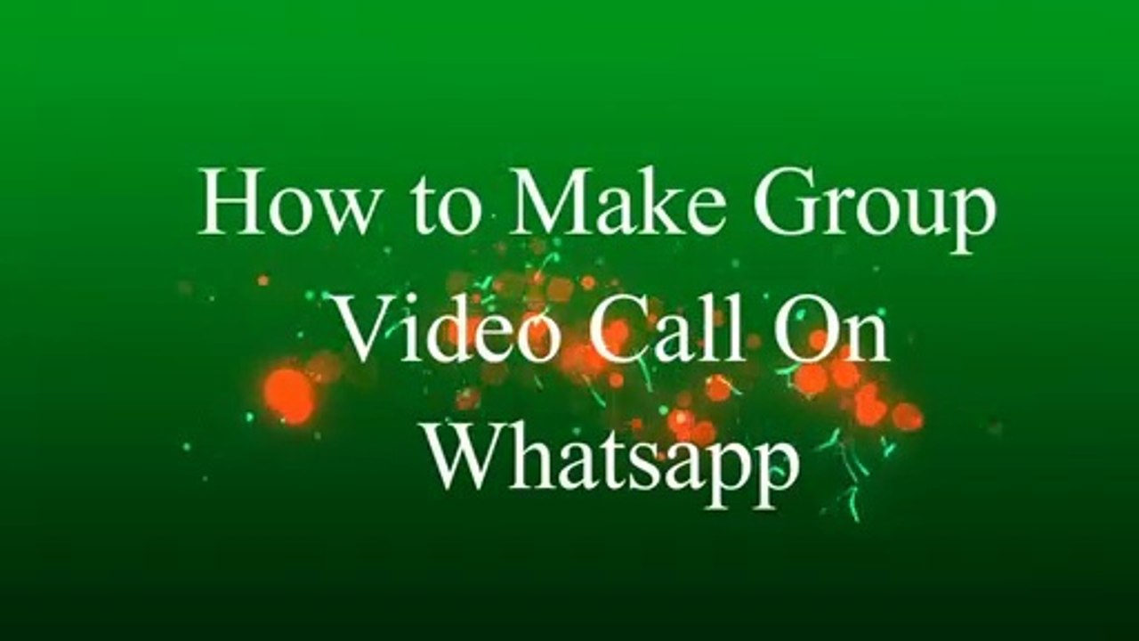 Group Call On Whatsapp | Whatsapp Group Video Call | Whatsapp Hack New Trick 2020