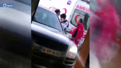 بعد مطالبته بأجرة اختبار كورونا.. تركي يقتحم المستشفى بسيارته "الجيب"