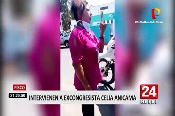 Celia Anicama tras intervención policial: "Tu primer ministro ha caído y tú, técnico, no vas a caer"