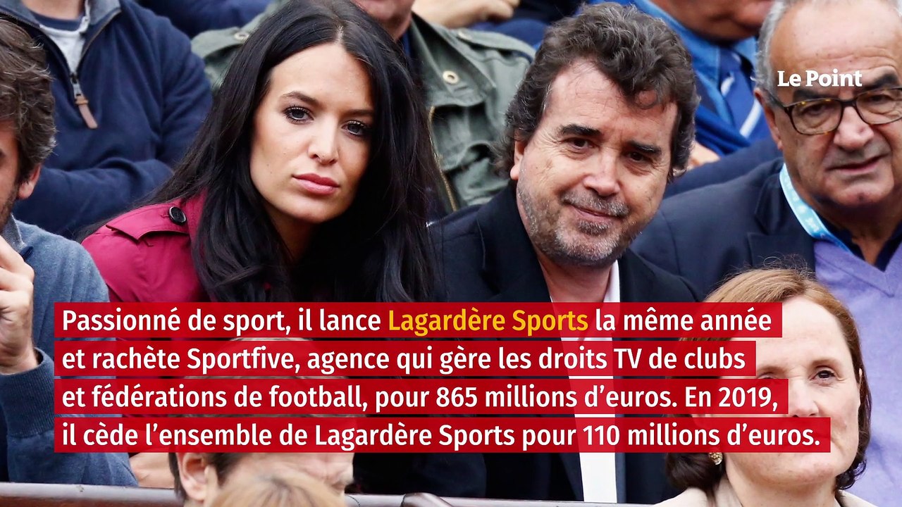Le portrait d'Arnaud Lagardère