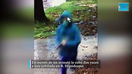 Jubilada robada dos veces