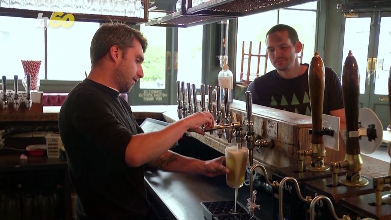 Cheers! Two Friends Spend Coronavirus Lockdown in a Pub With Free Beer