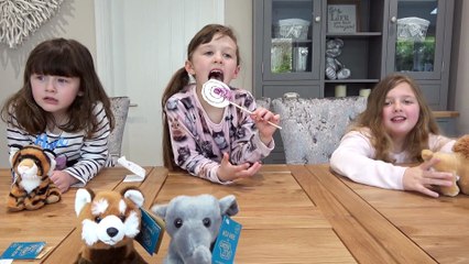 Sophia, Isabella  e Alice Passeando no Zoológico