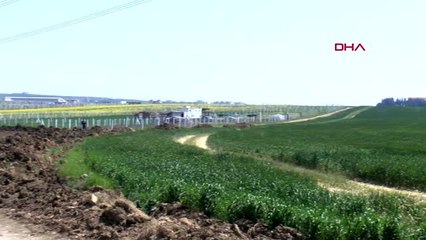 Tekirdağ jandarmasından kaçak geçilen tarlalarda motosikletli denetim