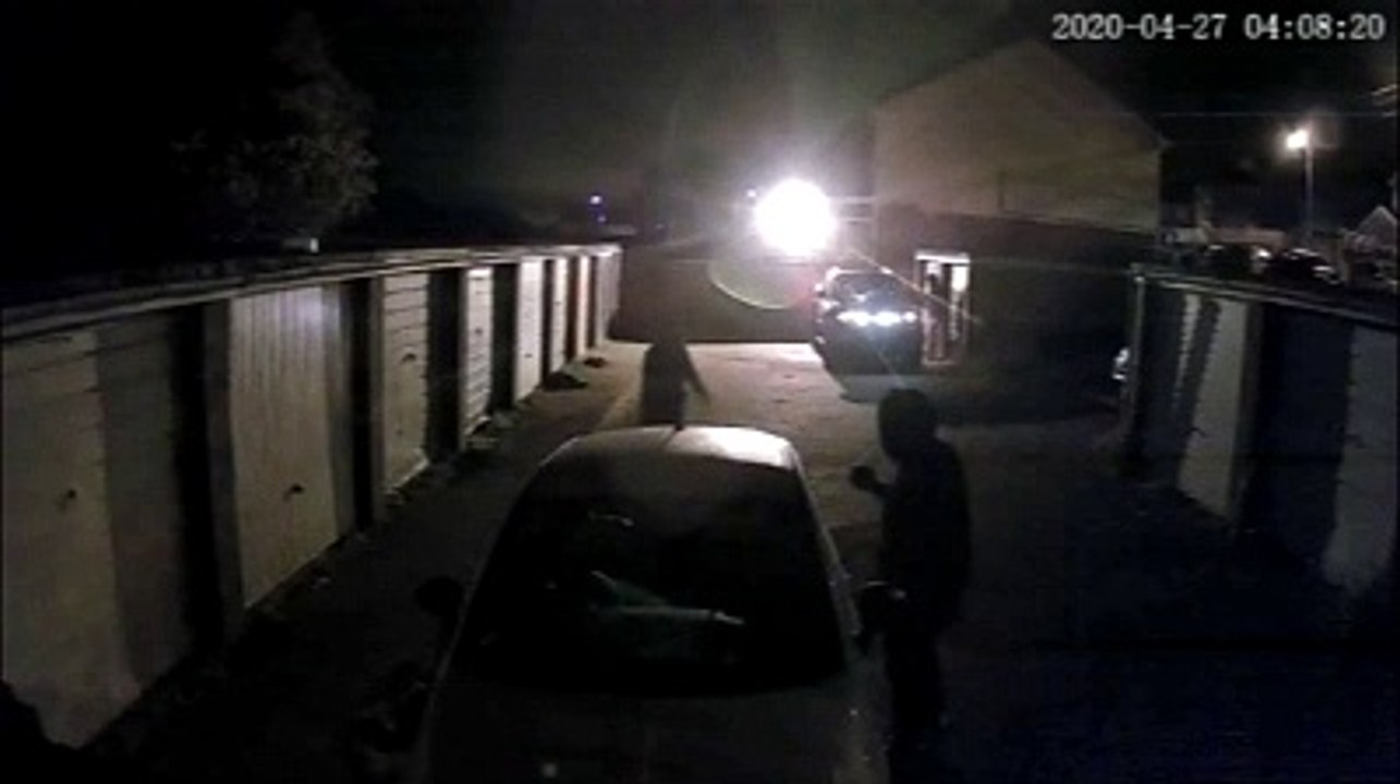 CCTV: suspected break in