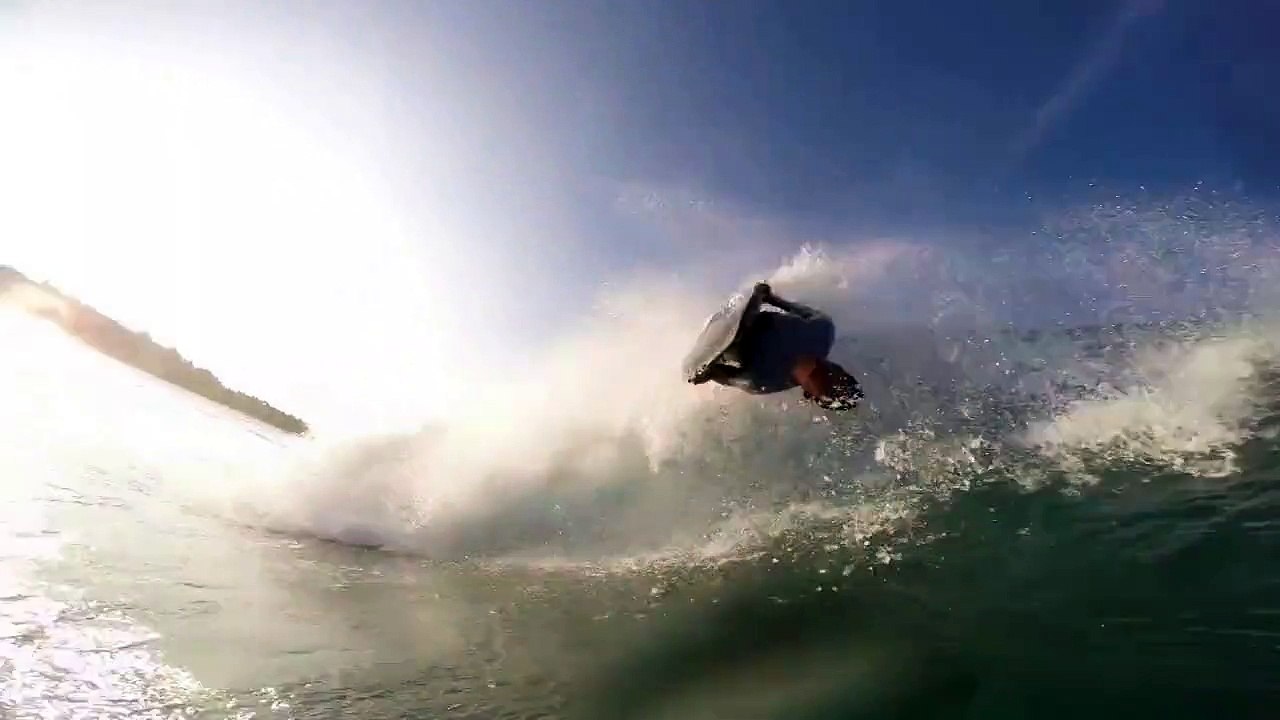 Surfer Surfing wave - Stress relief music