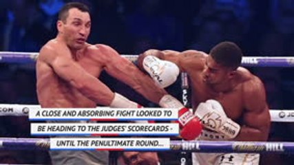 Download Video: On This Day - Joshua defeats Klitschko in classic heavyweight bout