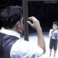 Baba oğuldan hayran bırakan  dans performansı