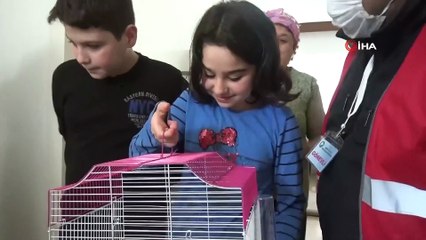 Tuanna’nın kuş isteğini Vefa Sosyal Destek Grubu yerine getirdi