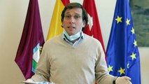 Declaraciones del alcalde, José Luis Martínez-Almeida, en la puesta en marcha del proyecto 'Los mayores primero'