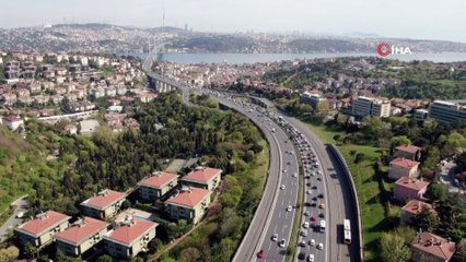 Köprü trafiği virüs öncesi günlerine döndü